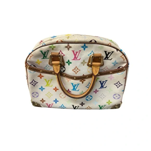 Louis Vuitton White Multicolor murakami Trouville PM - Picture 10 of 16
